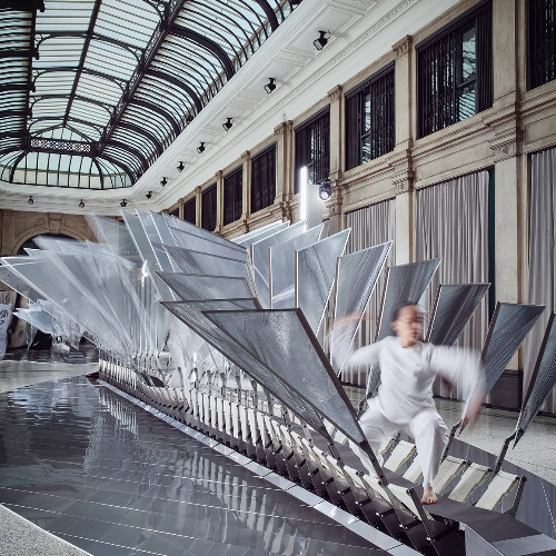 Dezeen & ASUS at Milan Design Week 2025 - SOUNDSCAPE by Milo McKinnon®