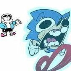 Unfunny but it's a Sans and Sonic cover