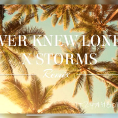 NEVER KNEW LONELY X STORMS REMIX (ITZYAHBOIJOE)