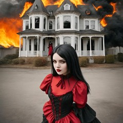 Devil in a red dress