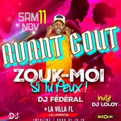 AVANT GOUT Samedi 11 Nov (dj Federal)