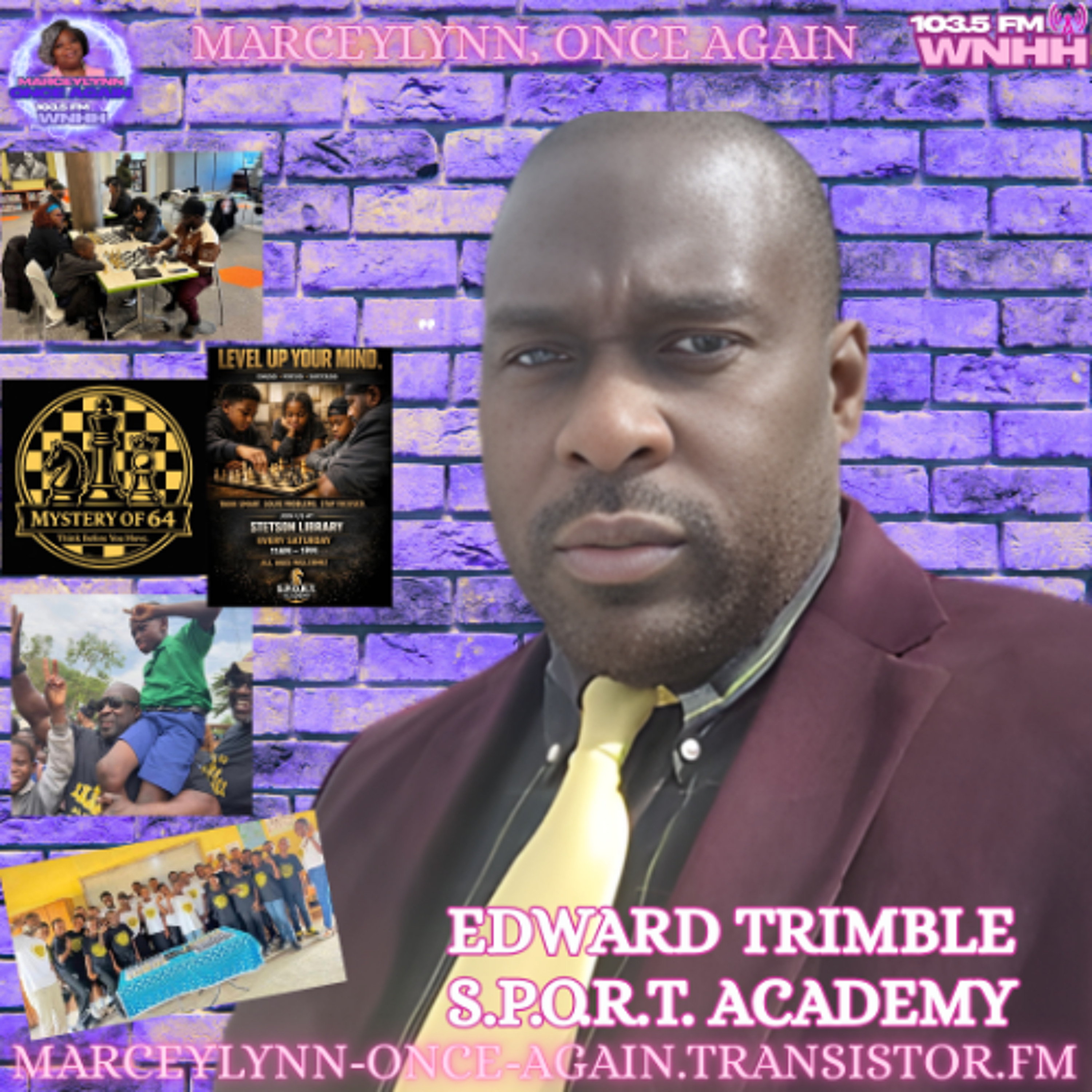 MarceyLynn, Once Again: Edward Trimble S.P.O.R.T. ACADEMY episode artwork