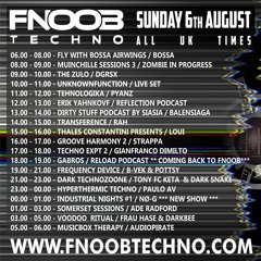 Industrial Nights #1 // NØ-G 06.08.23 @FNOOB Techno Radio