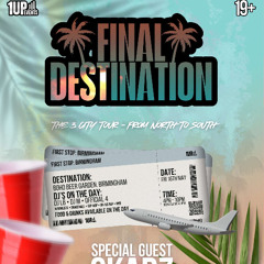 OFFICIAL FOUR PRESENTS || 1UP - "FINAL DESTINATION" WARMUP AND DANCEHALL|| HOSTED BY DJ M & DJ LB