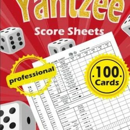Stream DOWNLOAD/PDF Yatzee Score Sheets yahtzee score padTravel Size Score Pads100 p from