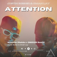 Justin Bieber & Omah Lay - Attention (Madsko x ONKRUID Afro Remix)|| Hypeddit #1 || BUY = FREE DL