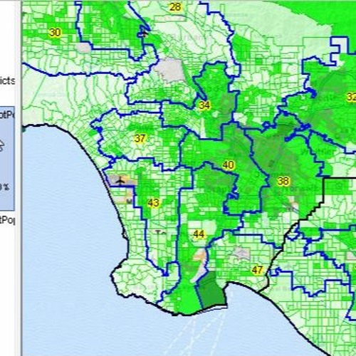 Stream California State Congressional Districts By Zip Code by