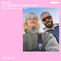 Violet with Shcuro & Maria Amor - 24 September 2021