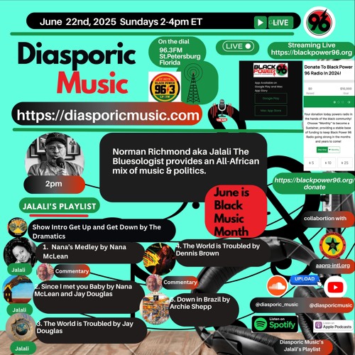 2025-06-22 Jalali's Playlist 2pm
