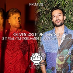 PREMIERE: Oliver Koletzki, Malou - Is It Real (Tim Engelhardt & Sean Doron Remix) [Stil Vor Talent]
