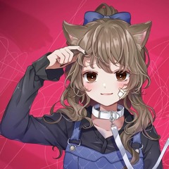 Cat Rubbing by Akina