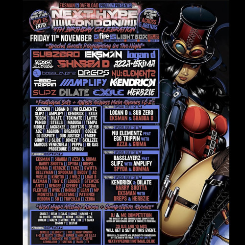 J HUD - NEXT HYPE 9TH BIRTHDAY BASH DJ ENTRY