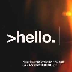 Gary @ hello - Sektor Evolution Dresden