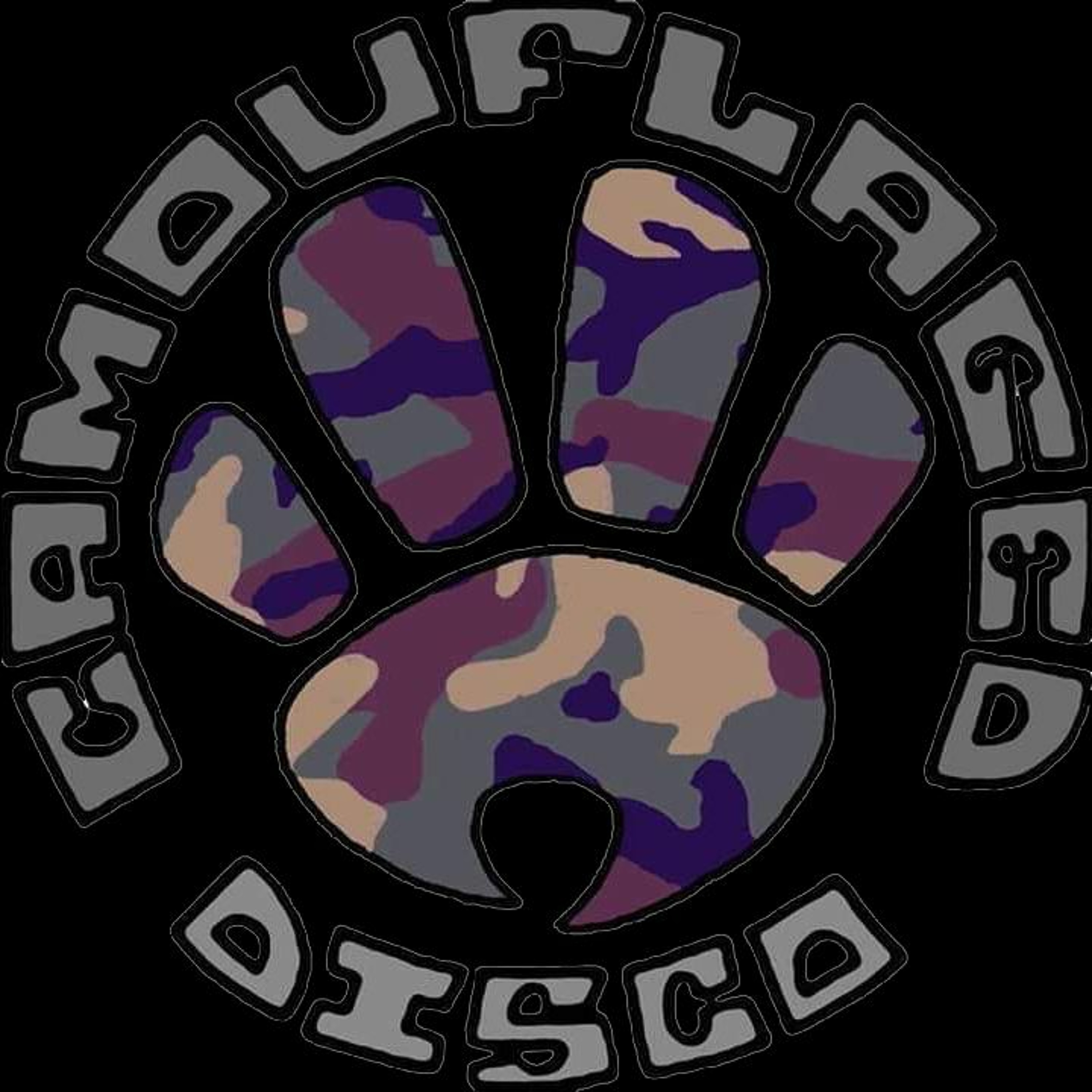 Knot Tied festival2023 closing set. Cousin Ev n Dan Crookes Camouflaged Disco episode artwork