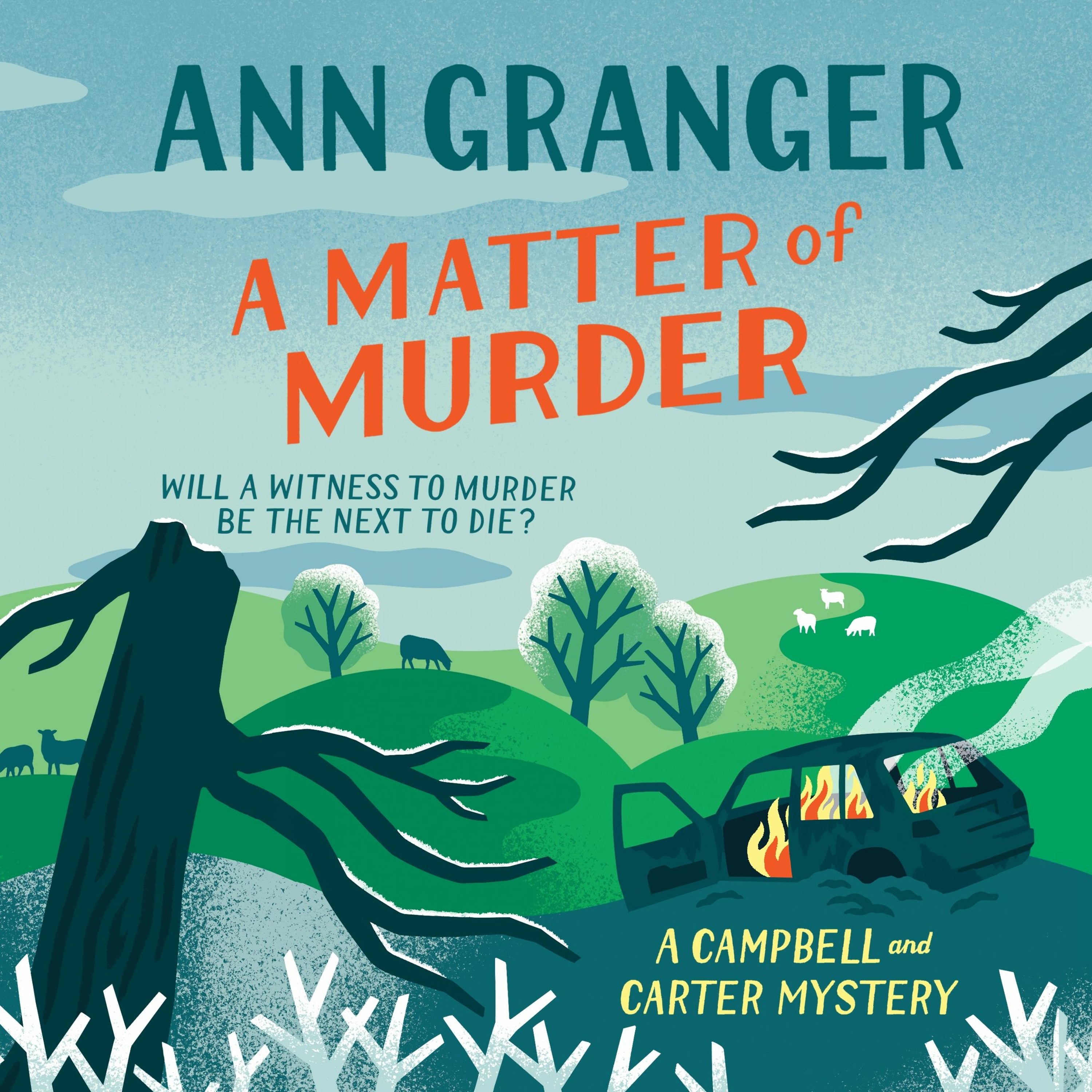 cover of episode A MATTER OF MURDER by Ann Granger, read by Jilly Bond - Audiobook extract