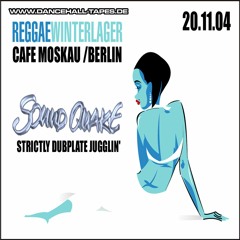 SoundQuake @ Cafe Moskau / Nov. 2004