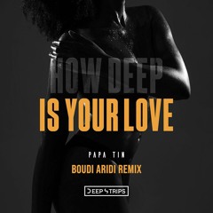 PaPa Tin - How Deep Is Your Love (Boudi Aridi Remix)
