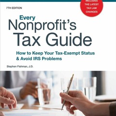 Download PDF Every Nonprofit's Tax Guide How To Keep Your Tax - Exempt Status &