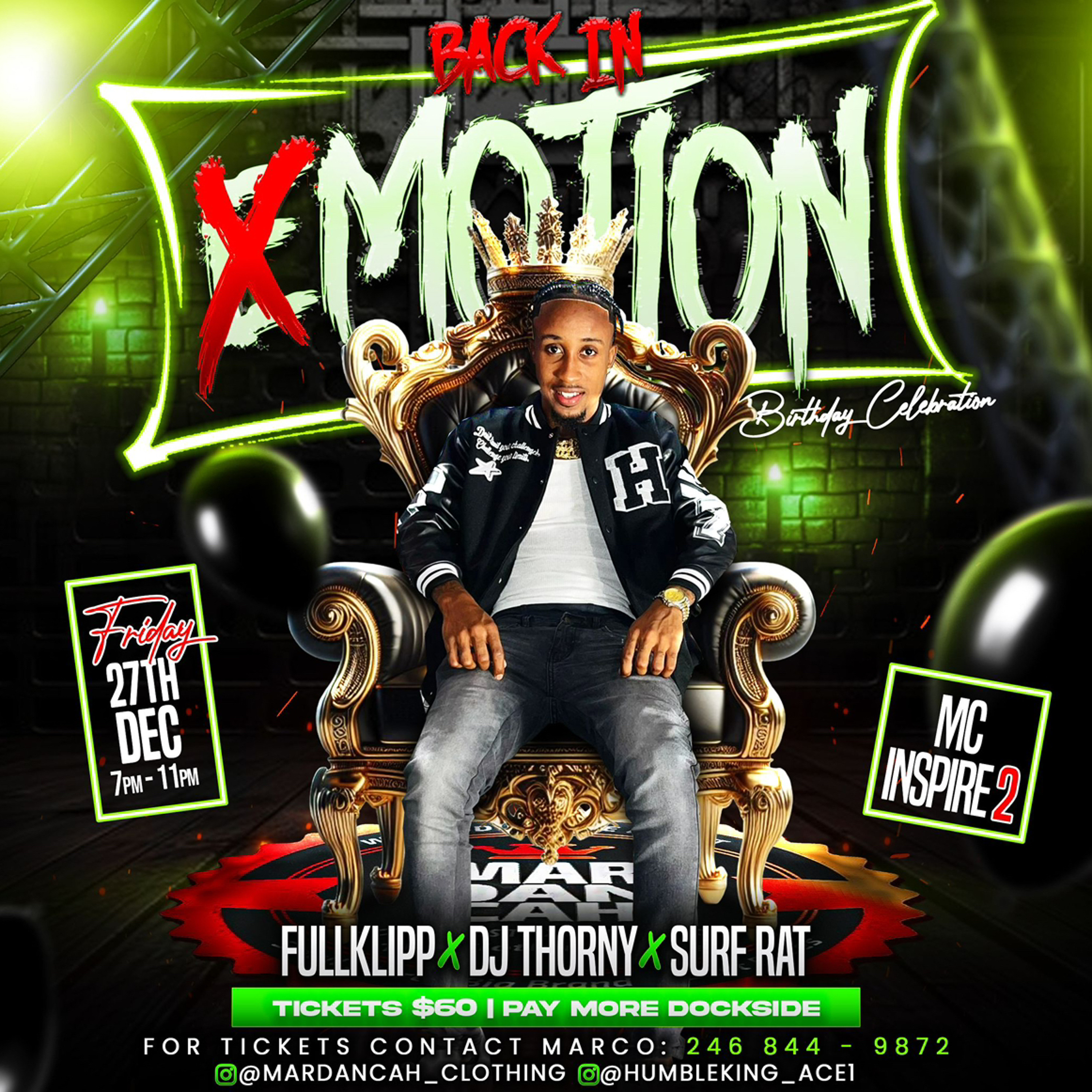 Back In Motion Live Promo
