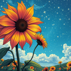 Sonnenblumenwindgeflüster