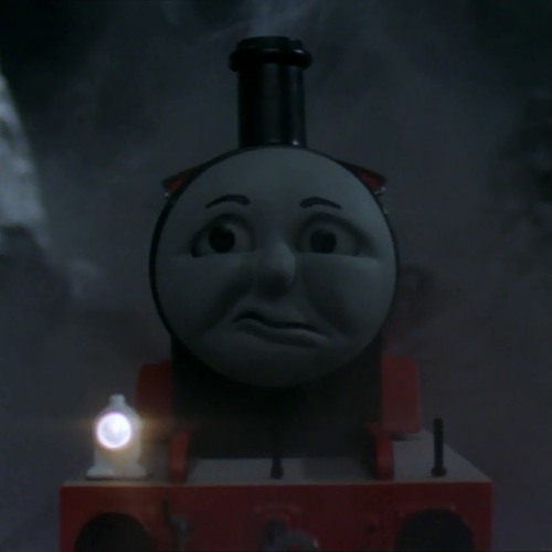 Frightened Red Engine