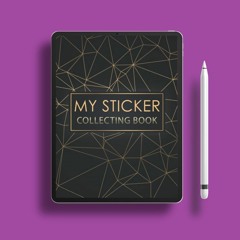 My Sticker Collecting Book Album: Blank sticker album for collecting stickers | sticker collect