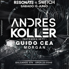 LIVE @ RESONATE W/ Andrés Koller, Rosario, Argentina (15 - 06 - 2024)