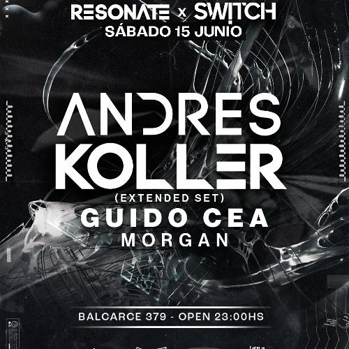 LIVE @ RESONATE W/ Andrés Koller, Rosario, Argentina (15 - 06 - 2024)