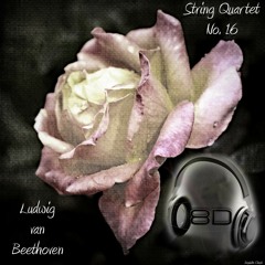 String Quartet No. 16 in F major, Op.135 - III. Lento assai, cantante e tranquillo - Ludwig van Beethoven (8D Binaural Remastered - Music Therapy)