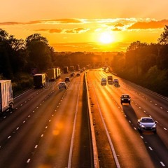 LAZING ON THE MOTORWAY