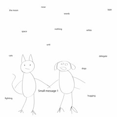 Cats Fighting, Dogs Hugging