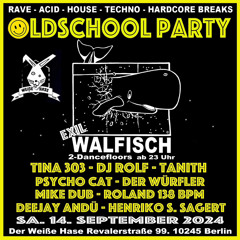 Walfisch Exil / Oldschool Party - Henriko S. Sagert @ Der Weiße Hase (Barfloor Closing Set)