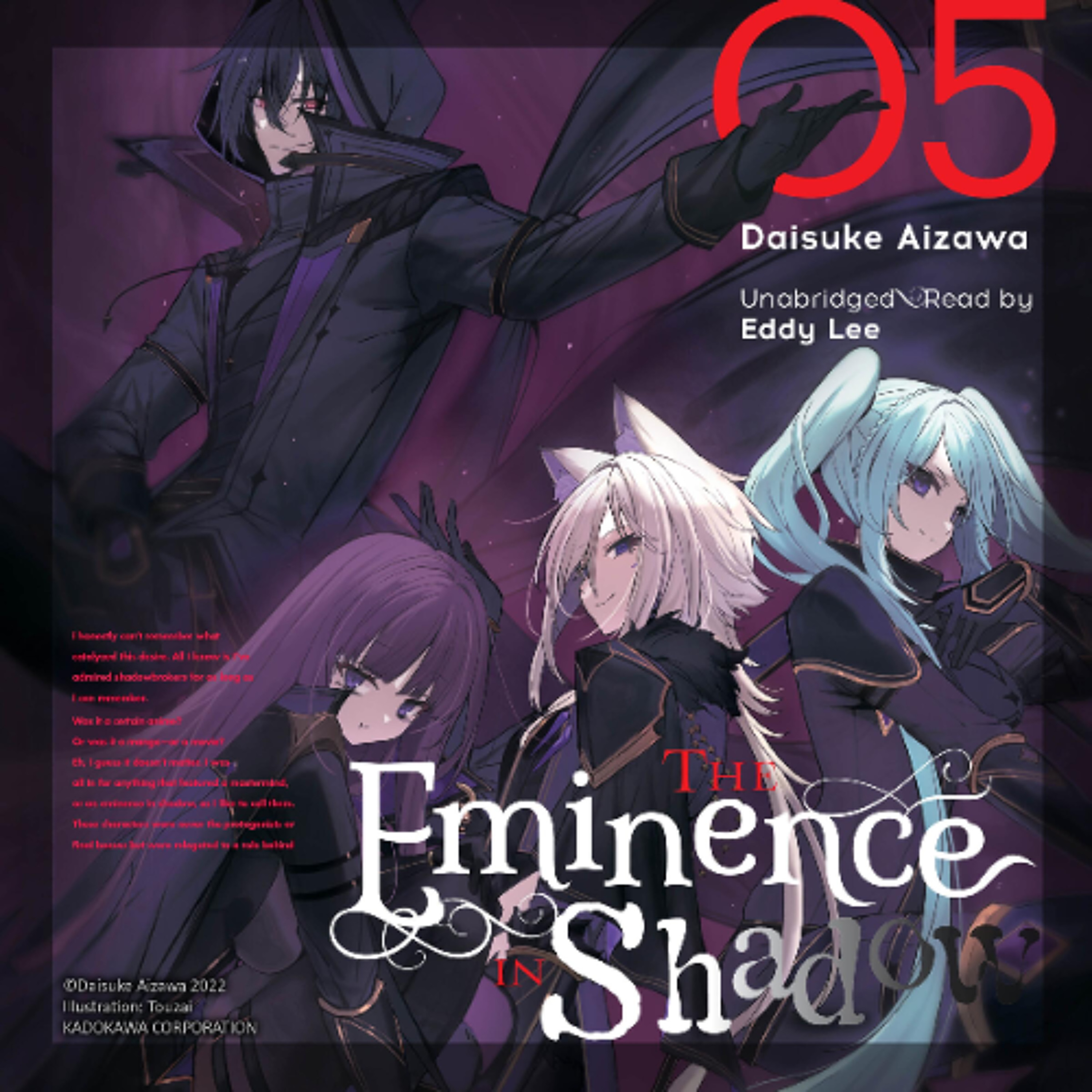 The Eminence in Shadow, Vol. 5 by Daisuke Aizawa Read by Eddy Lee episode artwork