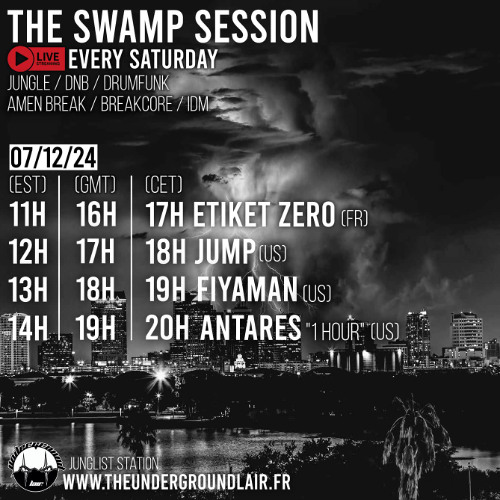 Antares - Live on The Underground Lair - Swamp Session - 7.12.24