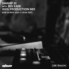 Swamp 81 with Big Kani (100% Production Mix) - 14 November 2021