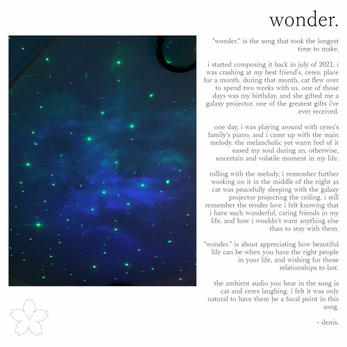 wonder.