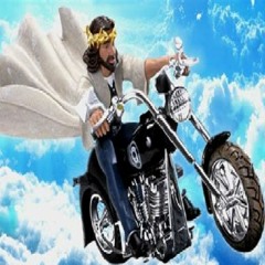 JESUS ON A MOTORBIKE