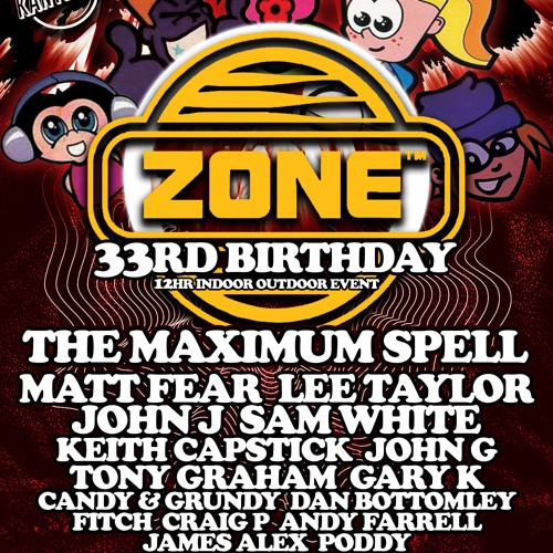 Zone 33rd Birthday Live Sample