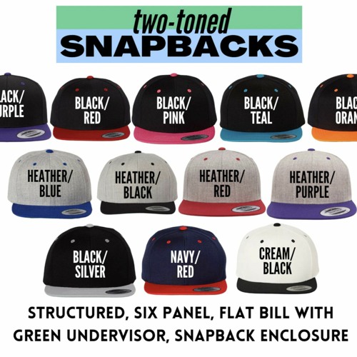 Custom Embroidered Snapback Hat