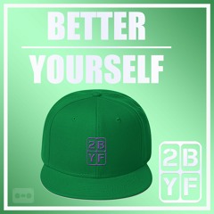 2BYF Green Hat Purple Logo