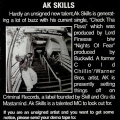 AK Skills | One Life Ta Live (1995) Remix