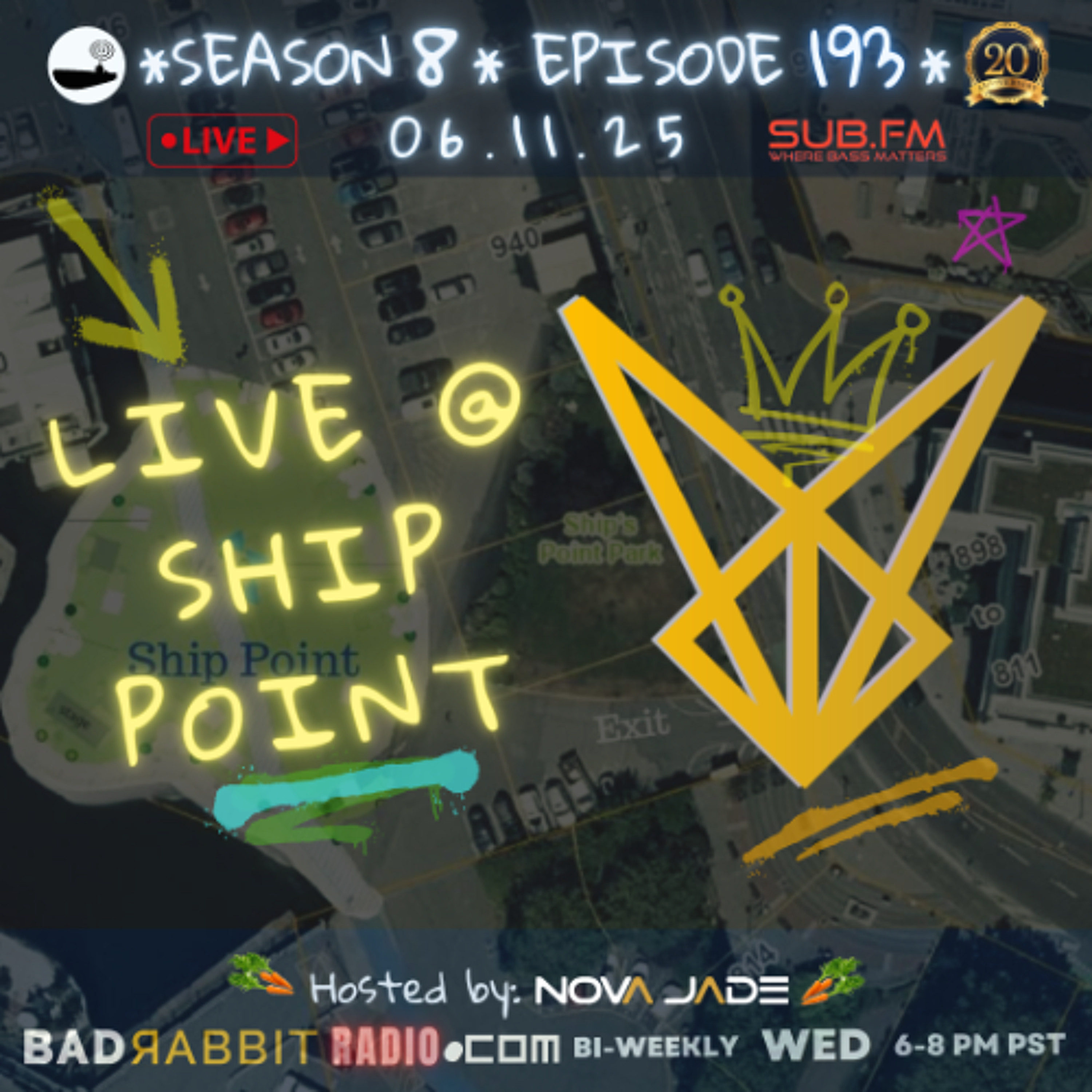 Bad Rabbit Radio S8 EP193 with Nova Jade - 11 Jun 2025