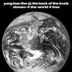 yung lean live @ the back of the truck