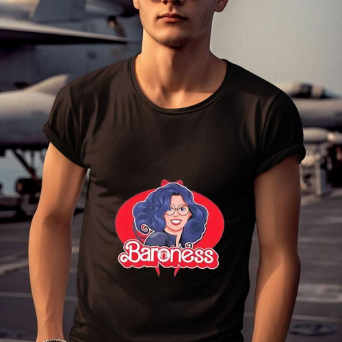 Baroness From Gi Joe Style Of Barbie Shirt