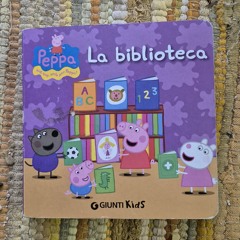 La biblioteca, con Peppa Pig