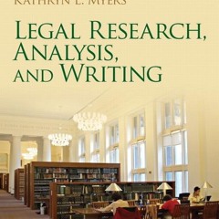 [PDF DOWNLOAD] Legal Research. Analysis. and Writing