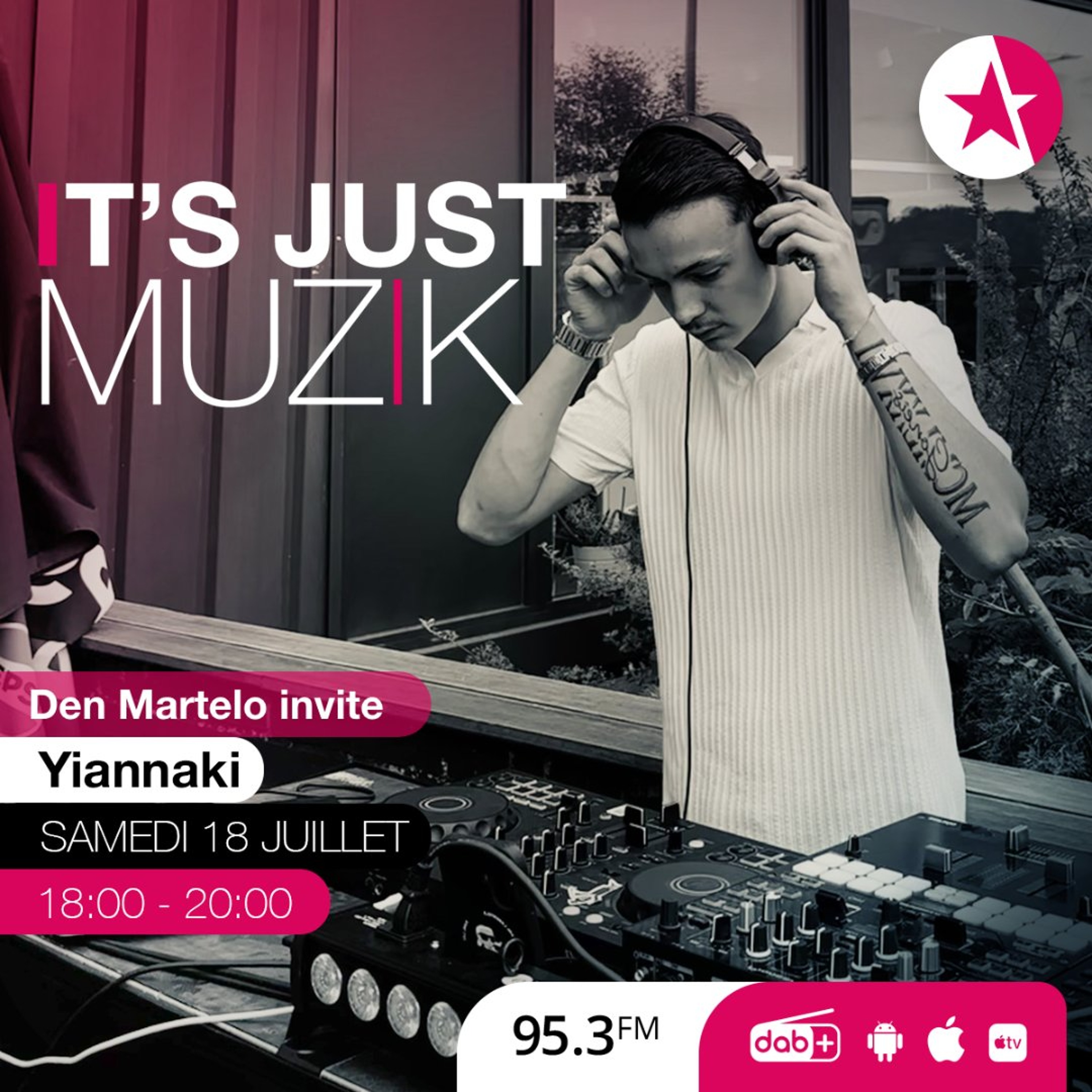 IT'S JUST MUZIK Exclusive Mix #09 with YIANNAKI [18 JUL'26] episode artwork