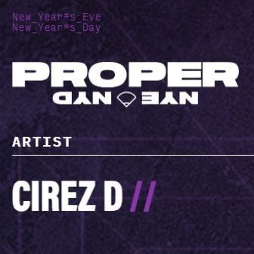 Cirez D @ Lot Stage - Proper NYE/NYD Petco Park San Diego 2024 Day 2 (January 1, 2025)