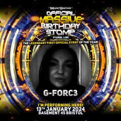 G-FORC3 / MARC SMITH'S OFFICIAL MASSIVE BIRTHDAY STOMP 12 PROMO MIX ON TOXIC SICKNESS