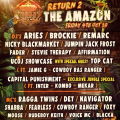 ARIES & NICKY BLACKMARKET ft MC'S MOOSE, NAVIGATOR, DAVID BOOMAH & FOXY @ UCOJ RTN 2 THE AMAZON